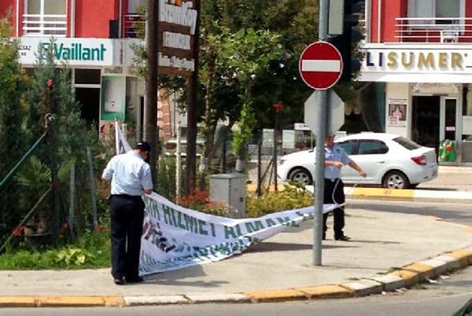 Sapanca'da "Kocaeli'ne bağlanmak istiyoruz" eylemi