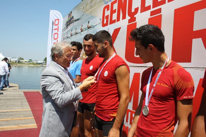 Gençler Kürek Şampiyonası ikinci etap yarışları, sona erdi