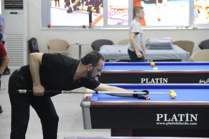 İşte bilardo turnuvasında dereceye giren sporcular
