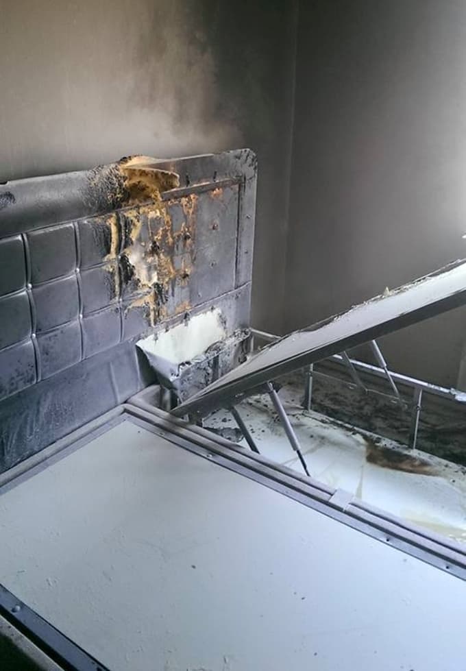 Çocuğun çıkardığı iddia edilen yangın söndürüldü