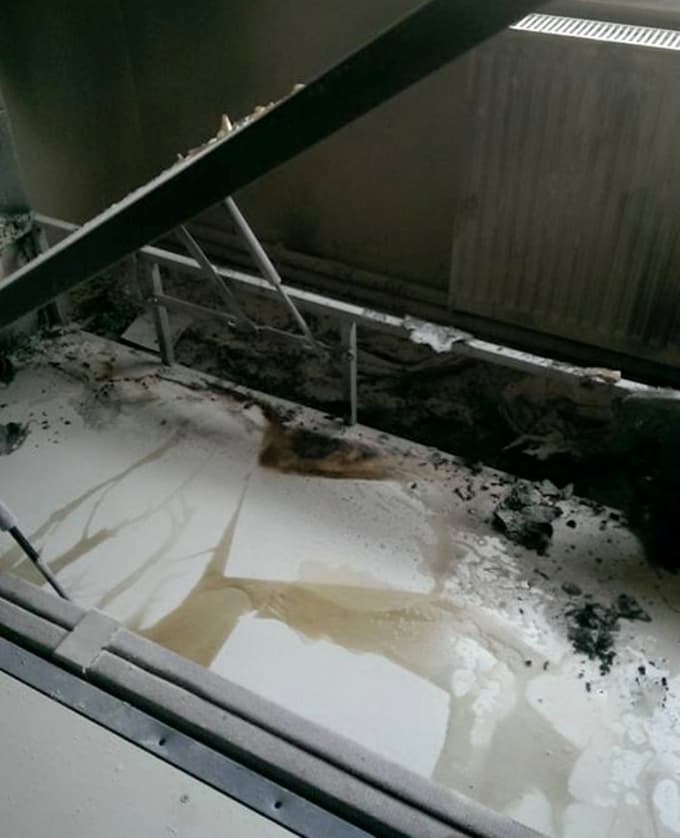 Çocuğun çıkardığı iddia edilen yangın söndürüldü