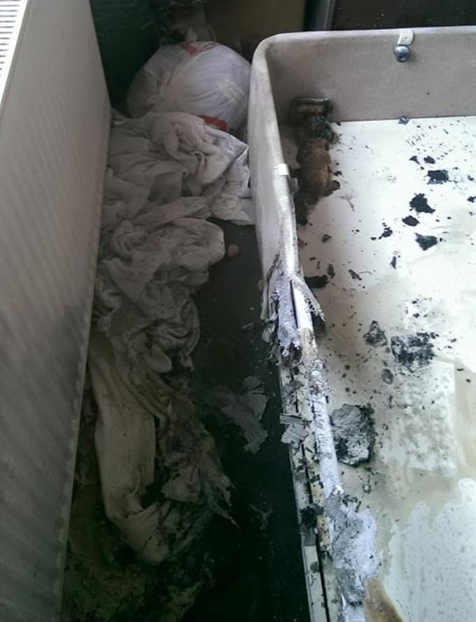 Çocuğun çıkardığı iddia edilen yangın söndürüldü