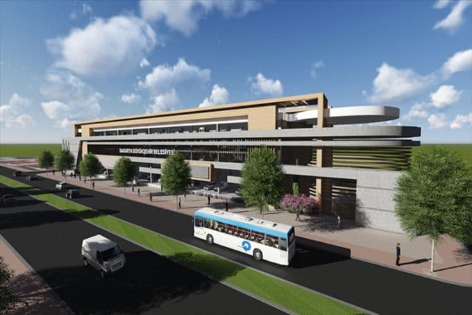 İki katlı otoparkın ihalesi yapıldı