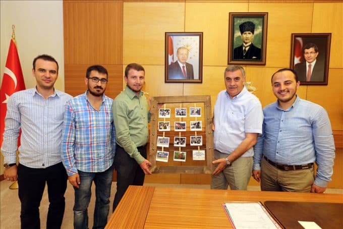 Ölüm Yürüyüşü'ndeki izlenimleri Başkan Toçoğlu'na anlattılar