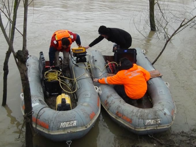 Sakarya Nehri'ne düşmüştü, cansız bedeni buludu