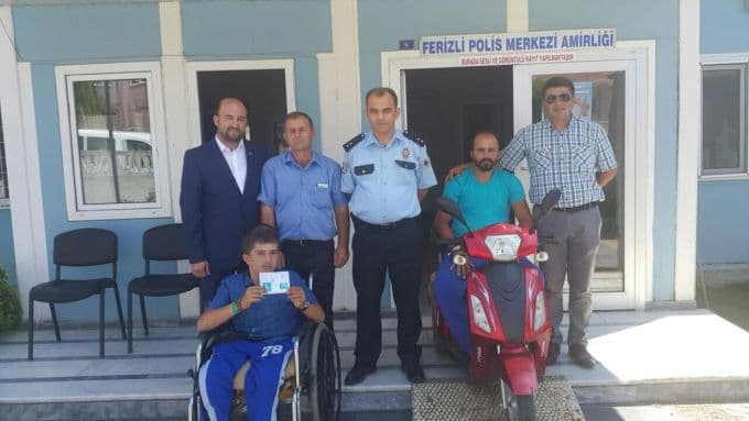 Ferizli'de engellilere otopark hizmeti