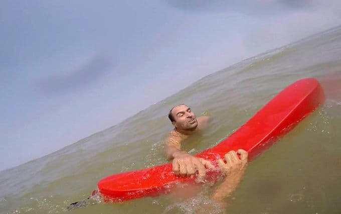 Boğulma tehlikesi geçiren kişi böyle kurtarıldı