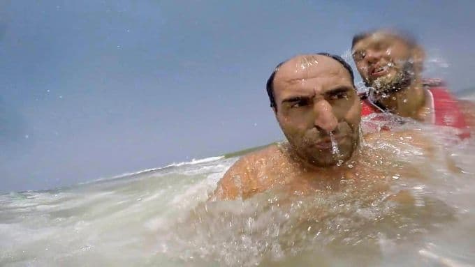 Boğulma tehlikesi geçiren kişi böyle kurtarıldı