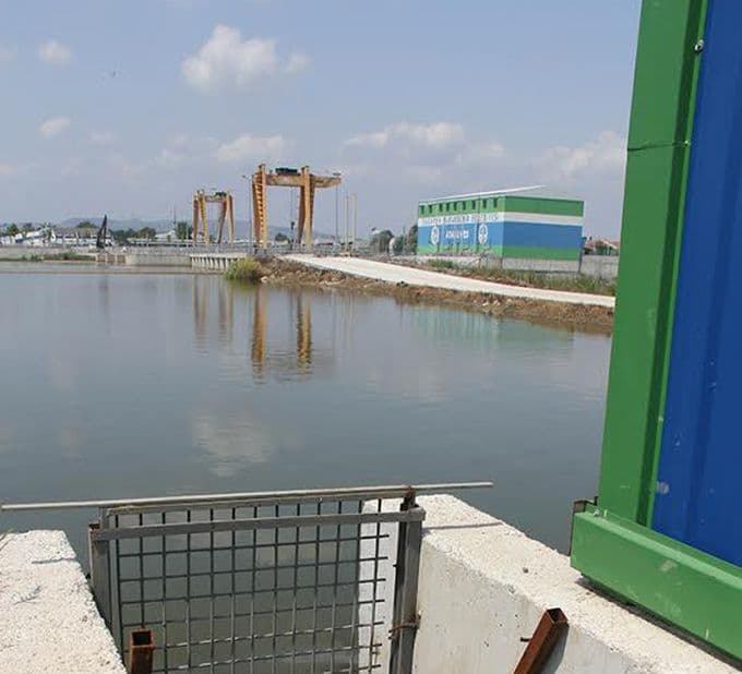HES'ten tarım arazilerine su verilmeye başlandı