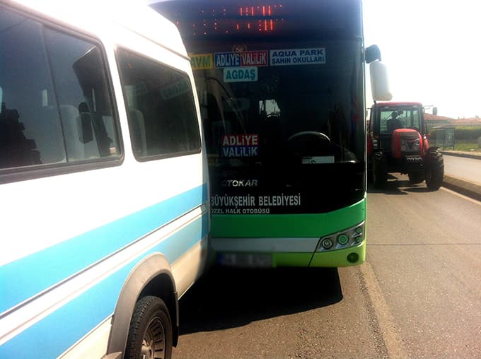 Çevre Yolu'nda zincirleme kaza: 1 yaralı