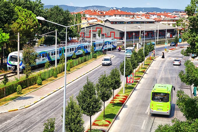 Büyükşehirle güzergahlar rengarenk