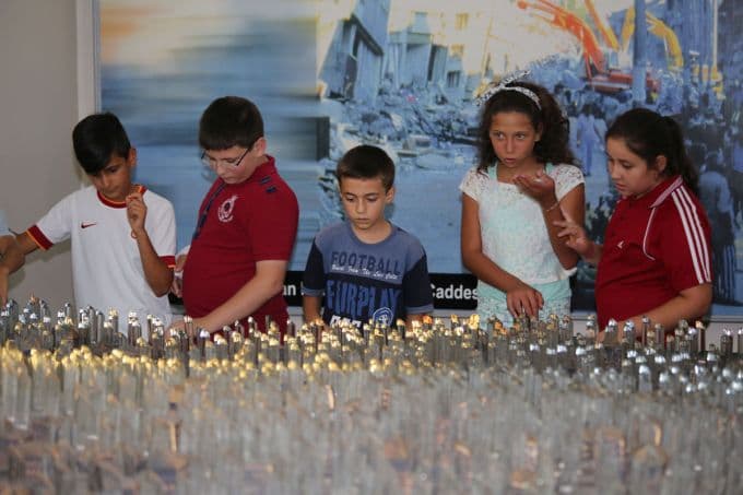 Bilgievi öğrencileri deprem müzesini gezdi