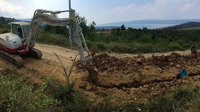 Sapanca'da 5.5 milyonluk projenin çalışmaları başladı