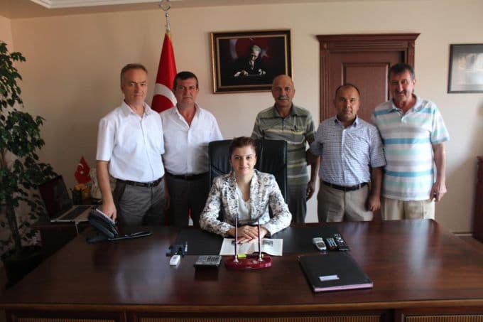 Yeni Kaymakam Çiçekli'ye "Hayırlı olsun" ziyareti