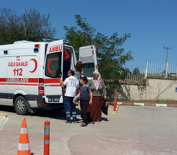Yılanın ısırdığı çocuk tedavi altına alındı
