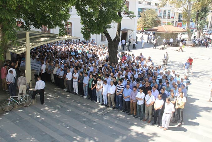 STK'lar şehitler için gıyabi cenaze namazı kıldı