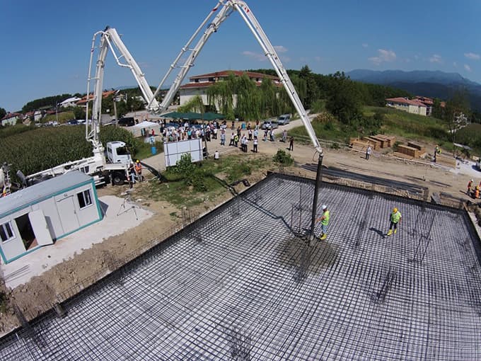 350 konutluk dev yatırımın temeli atıldı