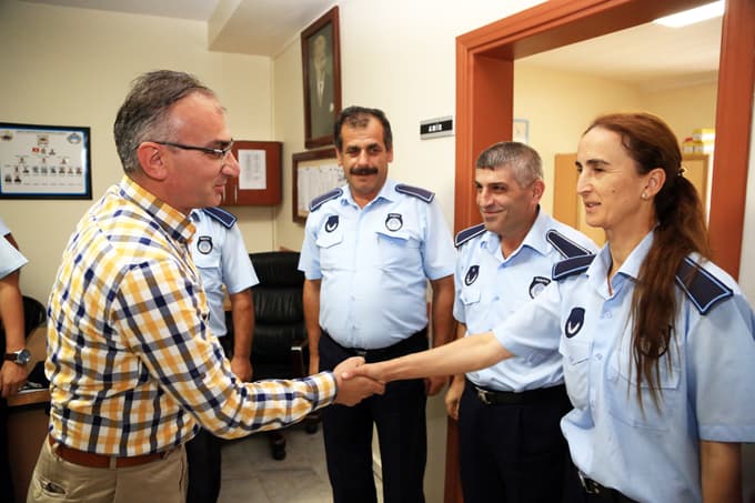 Başkan Yılmazer'den zabıta teşkilatı'nın 189. yılına kutlama