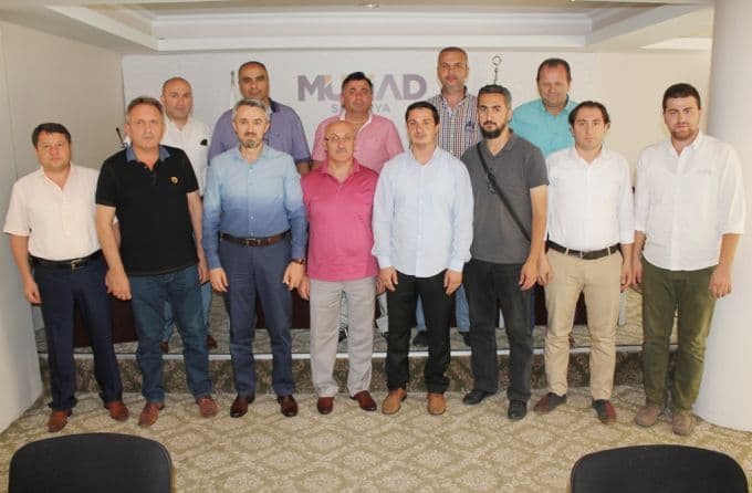 MÜSİAD, Yedirenk üyelerini konuk etti