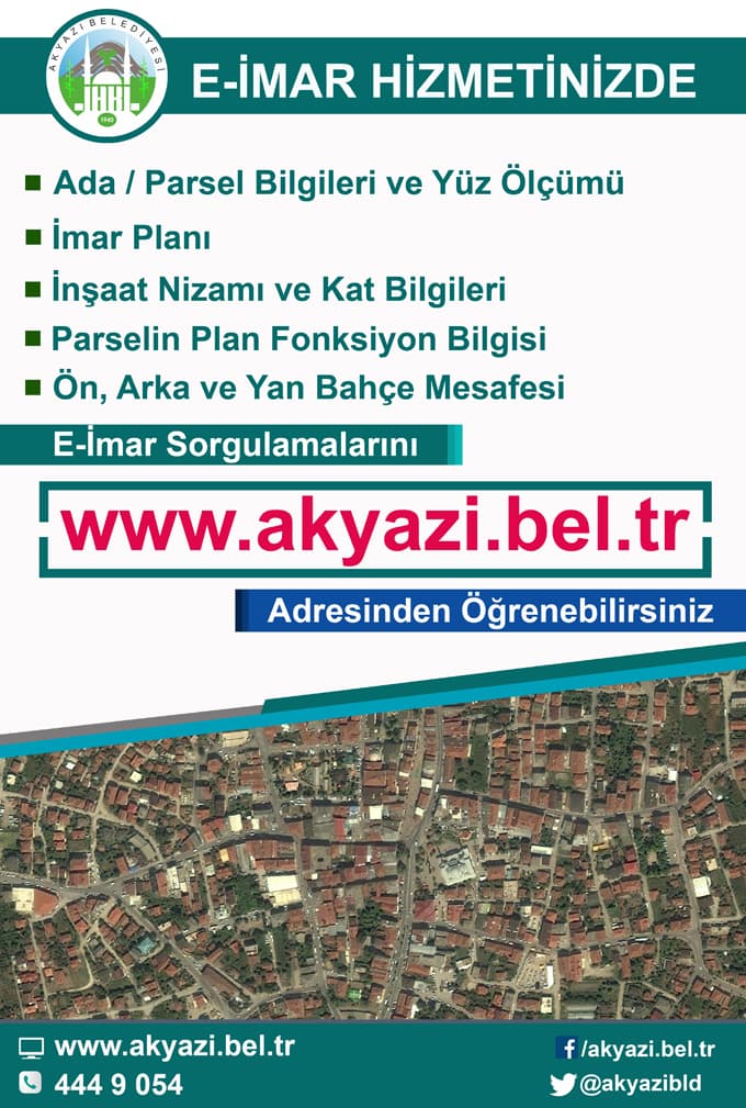 Akyazı Belediyesi'nden önemli bir hizmet daha