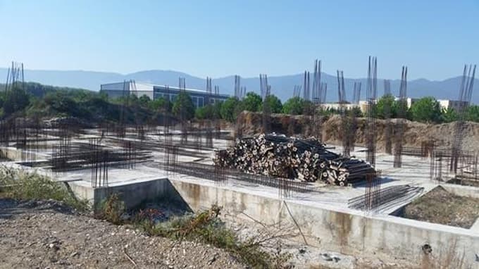 Akyazı'da okul inşaatında inceleme