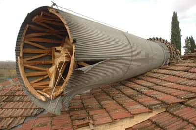 Şiddetli Lodos, Cami Minaresini Yıktı