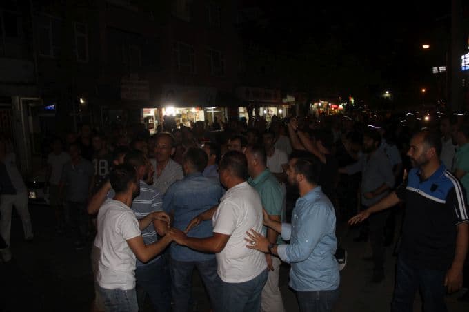 Şehir merkezinde tehlikeli gerginlik!