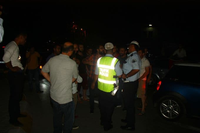 Sakarya'da teröre tepki konvoyu