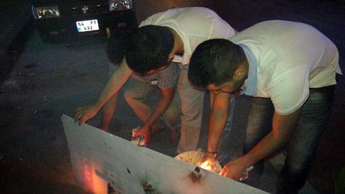 Şehir merkezinde tehlikeli gerginlik!