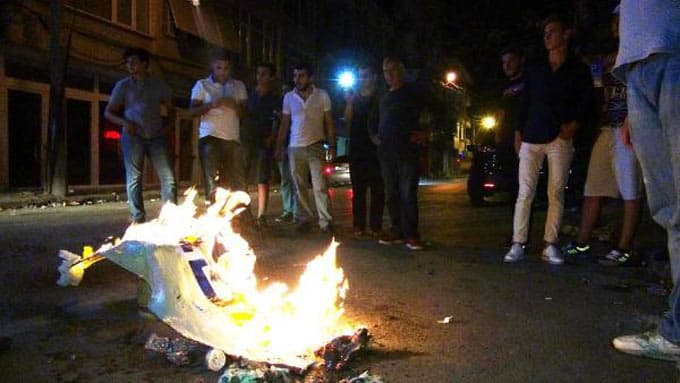 Şehir merkezinde tehlikeli gerginlik!