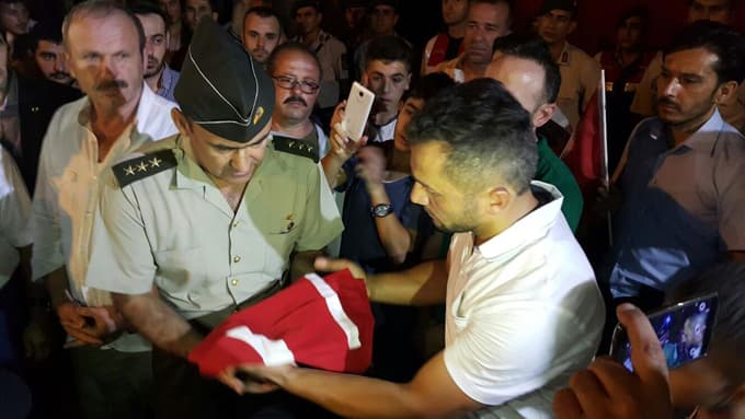 Saldırı Akyazı ilçesinde de protesto edildi