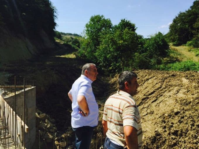 Esentepe'deki o eski köprü kaldırıldı