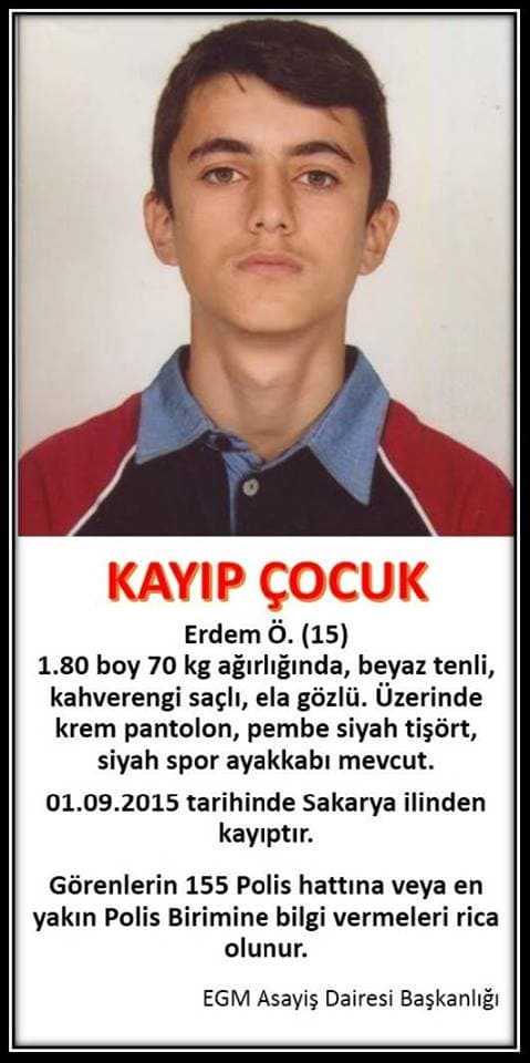 15 yaşındaki gençten, günlerdir haber alınamıyor