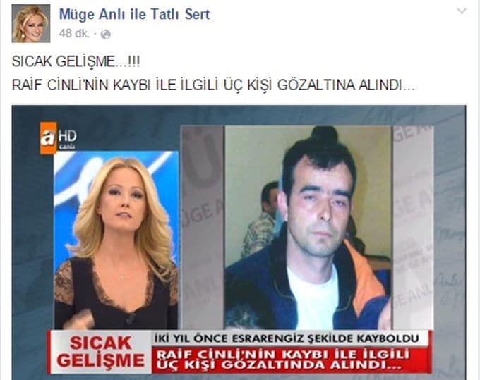 Raif Cinli Davası'nda sıcak gelişme