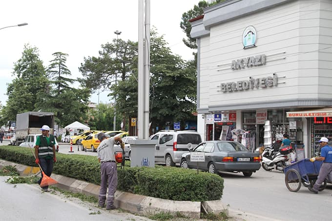 Akyazı Belediyesi bayram hazırlığına başladı