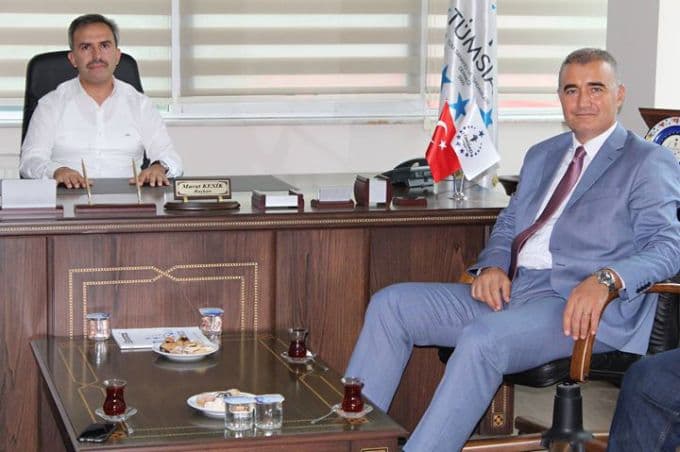 Başkan Tekinalp'ten TÜMSİAD'a ziyaret