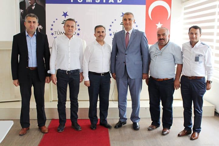 Başkan Tekinalp'ten TÜMSİAD'a ziyaret
