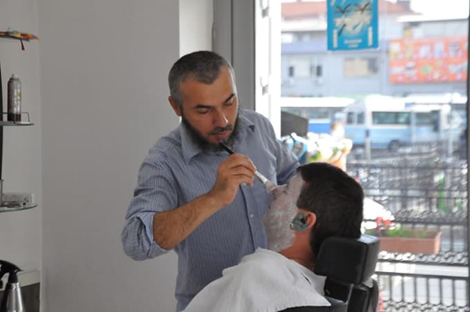 Kuaförlerin 'Kurban Bayramı' yoğunluğu başladı