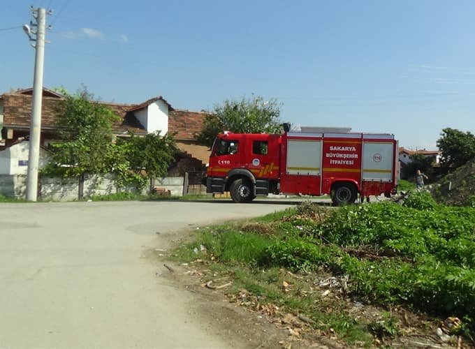Kombi yangınına itfaiye ekipleri müdahale etti!