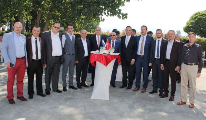 MÜSİAD'ta yoğun ve kalabalık bayramlaşma