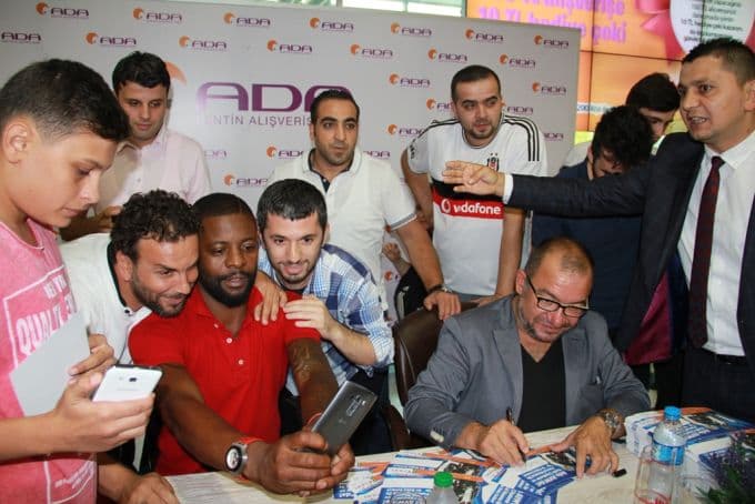 Pascal Nouma ve Kadir Çöpdemir, Sakaryalılarla buluştu