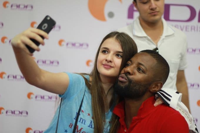 Pascal Nouma ve Kadir Çöpdemir, Sakaryalılarla buluştu