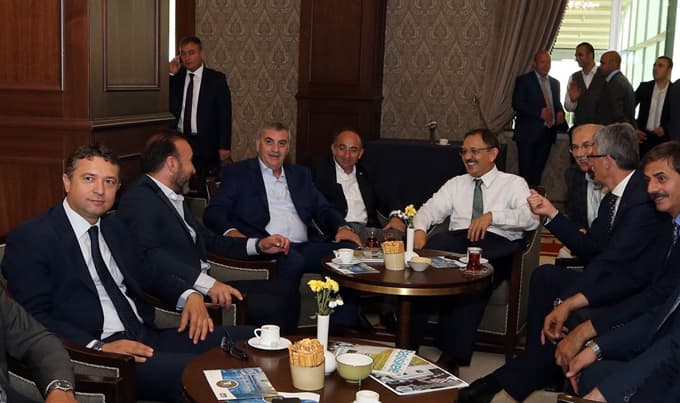 Toçoğlu Ak Parti Yerel Yönetim istişare toplantısına katıldı