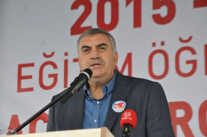 Olaylı okulun açılışı yapıldı