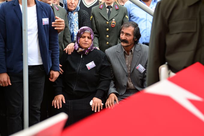 Şehit ateşi Sakarya'ya düştü