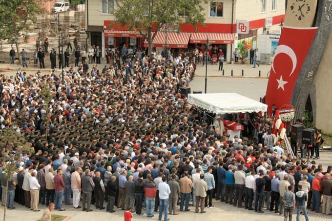 Şehit ateşi Sakarya'ya düştü