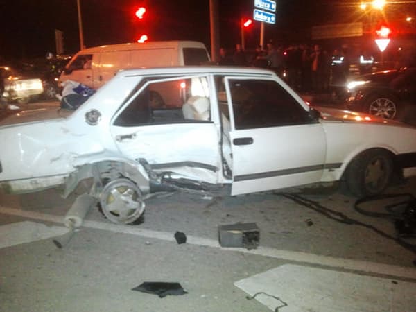 Akyazı'da trafik kazası: 1 yaralı