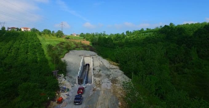 16 km'lik çelik isale hattı, yarın açılıyor