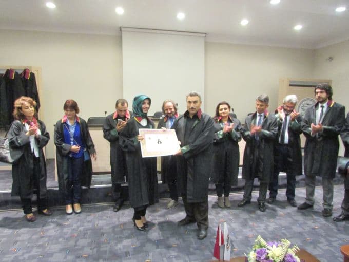 Yemin ederek avukatlığa başladılar