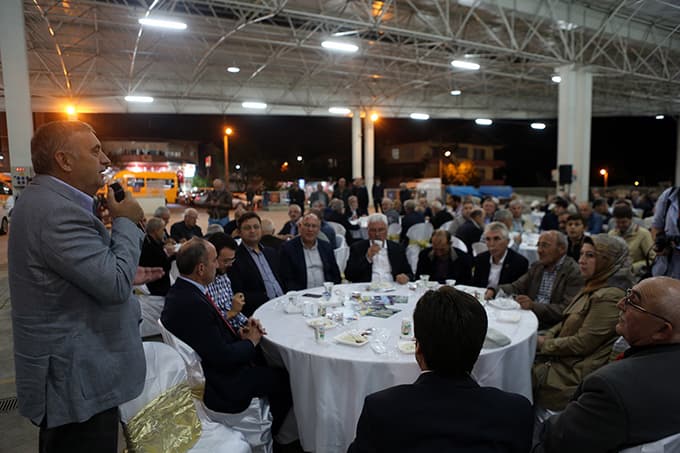 Toçoğlu, Hızırtepe sakinleriyle bir araya geldi